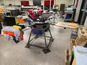 Screenprinting 4-Head Shirt Press