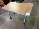 Wood-Top Table