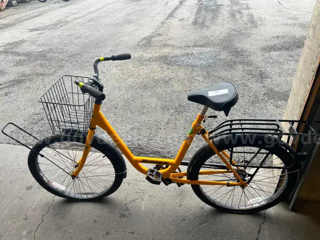 Yellow Torker Bicycle