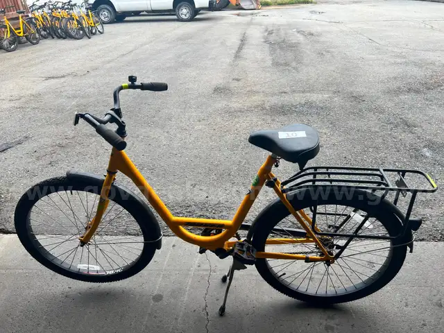 Yellow Torker Bicycle