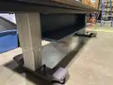 Rising Work Bench on Wheels