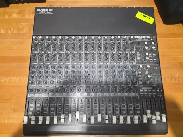 Mackie VLZ-Pro 16-channel mic/line mixer