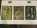 Metal Numbers Set of "2, 3, 4"