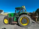 John Deere 6615 Tractor with ALAMO Industrial 60 Inch Rotary Bushhog with 30 foot boom