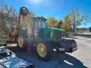 John Deere 6615 Tractor with ALAMO Industrial 60 Inch Rotary Bushhog with 30 foot boom