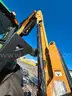 John Deere 6615 Tractor with ALAMO Industrial 60 Inch Rotary Bushhog with 30 foot boom