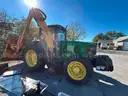 John Deere 6615 Tractor with ALAMO Industrial 60 Inch Rotary Bushhog with 30 foot boom