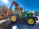 John Deere 6615 Tractor with ALAMO Industrial 60 Inch Rotary Bushhog with 30 foot boom