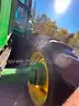 John Deere 6615 Tractor with ALAMO Industrial 60 Inch Rotary Bushhog with 30 foot boom