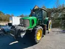 John Deere 6615 Tractor with ALAMO Industrial 60 Inch Rotary Bushhog with 30 foot boom