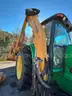 John Deere 6615 Tractor with ALAMO Industrial 60 Inch Rotary Bushhog with 30 foot boom