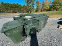1 LOT of (10) Rolling  USED Trash Cans