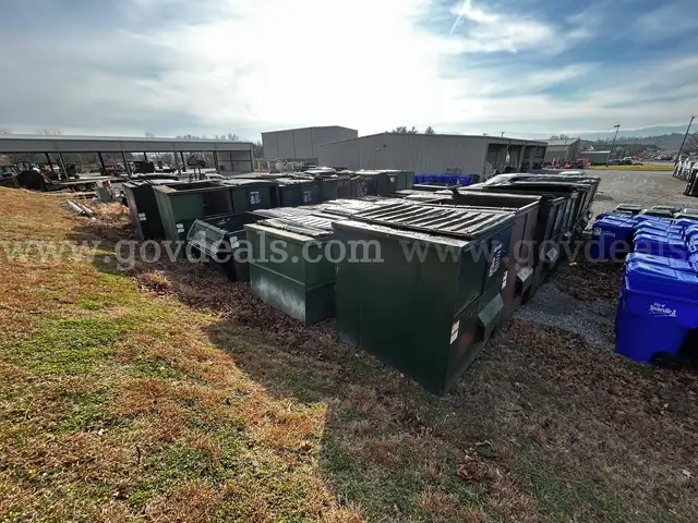 1 DUMPSTER - 4 YARD - THIS AUCTION IS FOR ONE DUMPSTER