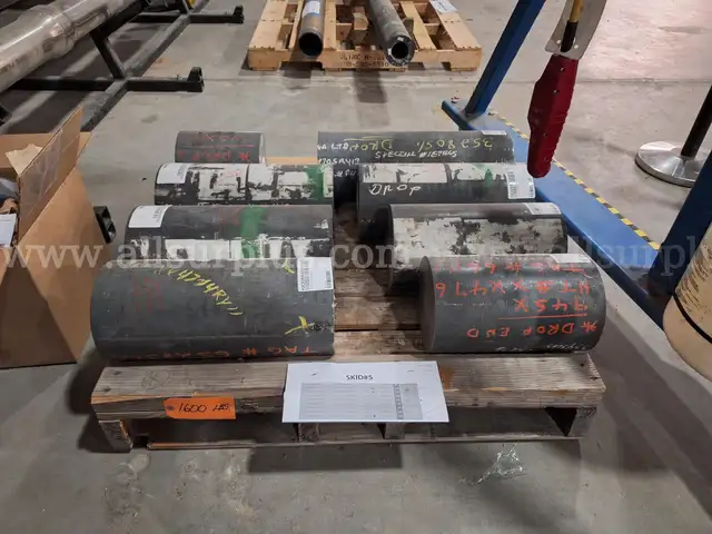 Nickel Alloys, 2926 KG Inconel 945X Material, 6in to 73.63in, 2.5 - 7.5OD, 1 LOT