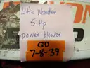 Little Wonder 5.5 HP Power Blower