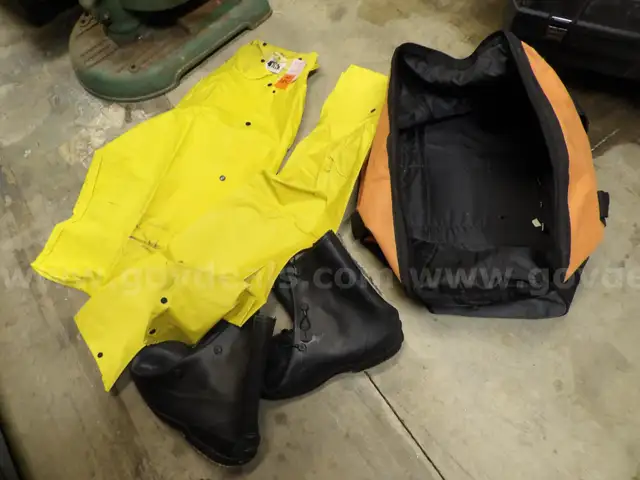 Raingear and Boots - NEW