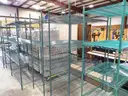 9 Storage Racks (steel)