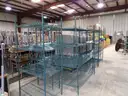 9 Storage Racks (steel)