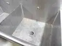 Duke Stainless Steel Triple Sink and Table