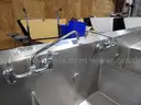 Duke Stainless Steel Triple Sink and Table