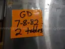 Two Stainless Steel Preparation Tables