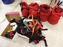 4 Bags of Rope with Rigging Gear