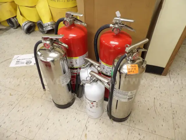 6 Fire Extinguishers