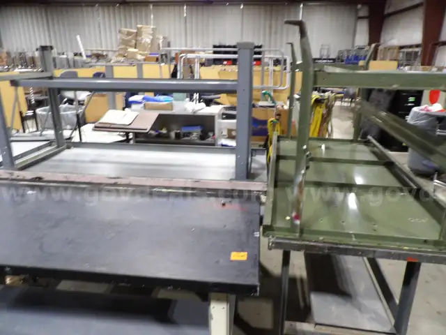 5 Metal Work Benches