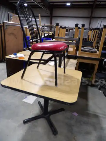 6 Tables and 40 Chairs