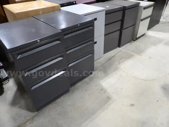 9 File Cabinets (2 Drawer)