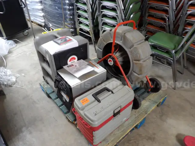 Pallet of Sewer Equipment