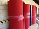3 Rolls of Gymnastic Mats and one Fold Out Mat