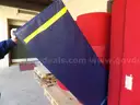 3 Rolls of Gymnastic Mats and one Fold Out Mat