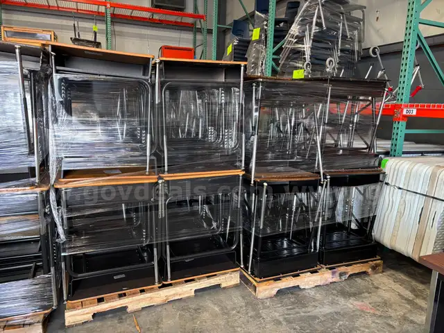 Student Desks - Front Loads, 2 pallets(25-32desks total)
