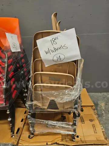 Student Chairs with Wheels 18&#x22; (14)