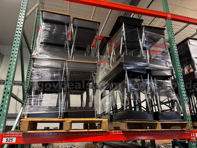 Student Desks - Front Loads, 2 pallets(25-32 desks total)