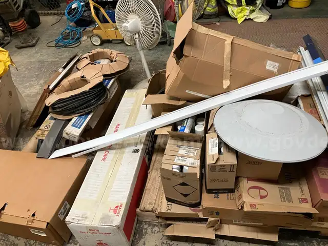 Building maintenance materials.