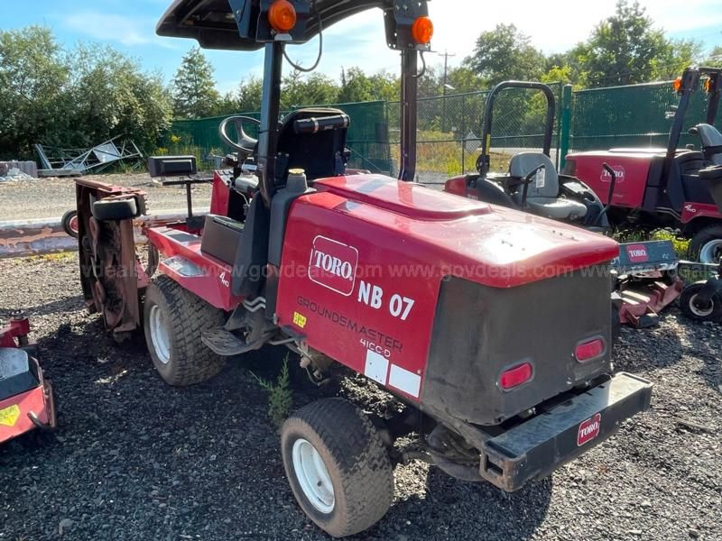 Toro groundsmaster 4100 discount d for sale