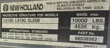 New Holland LS180 Skid Steer