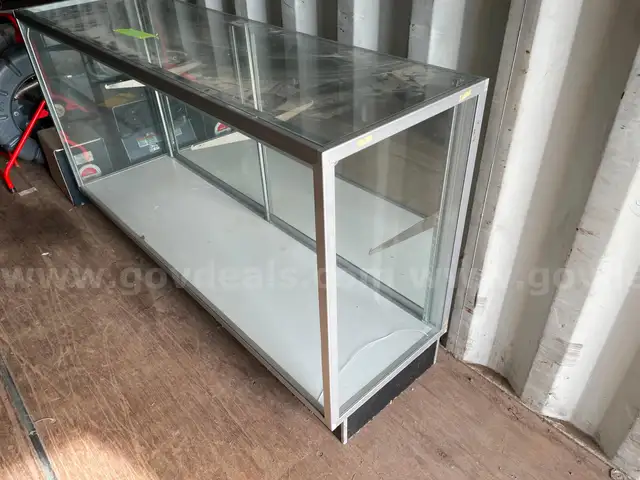 Glass Display Case 70x20x38