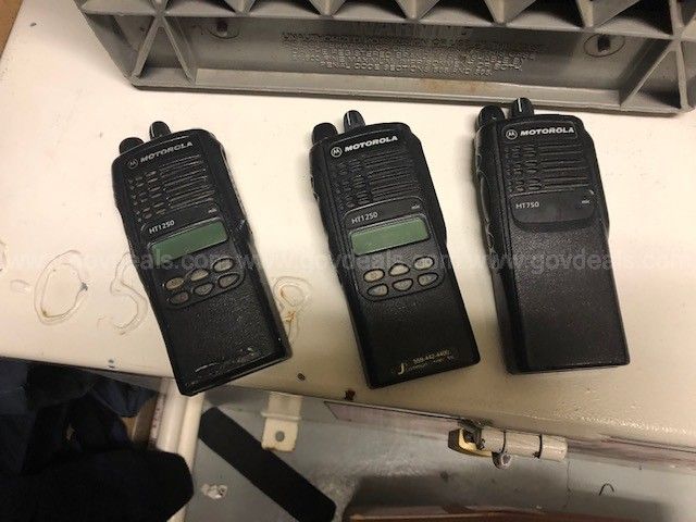 Lot Of Motorola Ht 750  1250  1250ls Radios 