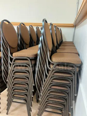 Lot  of Banquet Stacking Chairs - approximately 395 chairs