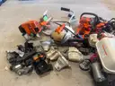 *Parts only lot* Miscellaneous Stihl, Honda and Husqvarna trimmer parts