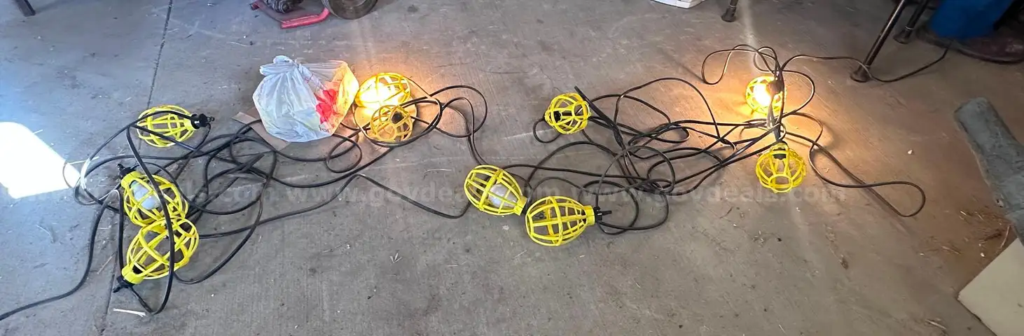 Woodhead Contractor Grade String Lights - 100&#x2019;