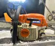 2014 Stihl MS-261c Chainsaw *Chain has light bluing but in good shape* *Chain sprocket on clutch is showing some wear*