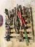 Lot of Miscellaneous Hitches, Pintel, Top Link for tractors