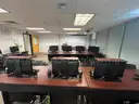 LOT of 8 Computer Mountable Desks