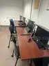 LOT of 8 Computer Mountable Desks