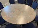 LOT of 17 Nesting/Folding Round Tables