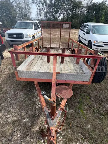 Trailer with Wood Flooring